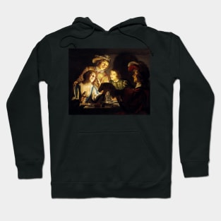 The Musicians by Gerard van Honthorst Hoodie